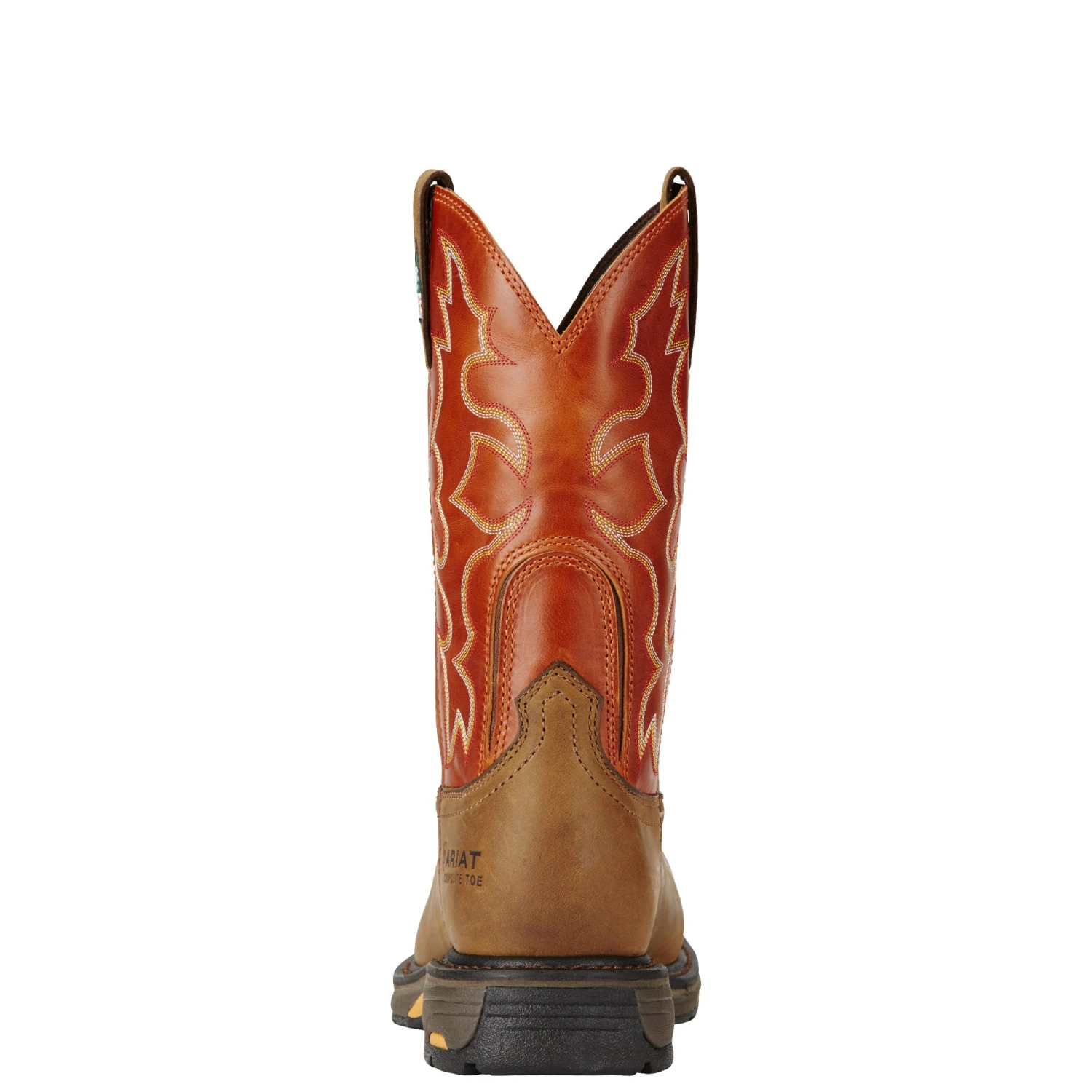 Ariat Boots: Men's Brown 10017170 Puncture-Resistant Composite Toe Workhog Cowboy Boots 3 Ariat Boots: Men's Brown 10017170 Puncture-Resistant Composite Toe Workhog Cowboy Boots - Image 3