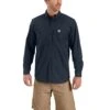 Carhartt Shirt Men's: 102538 412 Navy Long Sleeve Rugged Professional