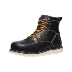 Keen Utility Boots: Men's 1027083 Black Aluminum Toe 6" CSA San Jose Waterproof EH Work Boot -Workingperson Deals Shirts Store 1027083 3q 1 edit