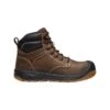 Keen Utility Boots: Men's 1027100 Dark Earth Gum Carbon Fiber Toe Fort Wayne 6" Waterproof EH Work Boot
