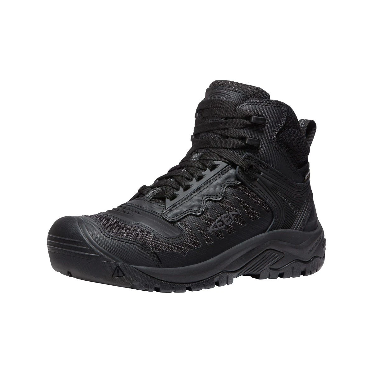 Keen Utility Boots: Men's 1027111 Black Soft Toe Reno Mid KBF Waterproof EH Work Boot 2 Keen Utility Boots: Men's 1027111 Black Soft Toe Reno Mid KBF Waterproof EH Work Boot - Image 2