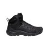 Keen Utility Boots: Men's 1027111 Black Soft Toe Reno Mid KBF Waterproof EH Work Boot