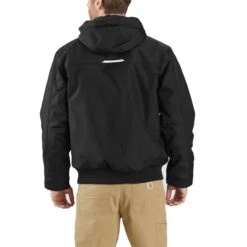Carhartt Jackets: Men's 104458 N04 Black Yukon Extreme Jacket -Workingperson Deals Shirts Store 104458n04 avb