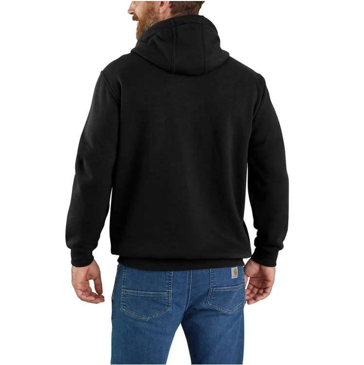 Carhartt Sweatshirts: Men's 105192 BLK Black Loose Fit Midweight Carhartt C Graphic Sweatshirt 2 Carhartt Sweatshirts: Men's 105192 BLK Black Loose Fit Midweight Carhartt C Graphic Sweatshirt - Image 2