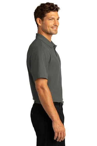 Port Authority Shirts: Men's K810 SGY Storm Grey SuperPro React Polo Shirt 3 Port Authority Shirts: Men's K810 SGY Storm Grey SuperPro React Polo Shirt - Image 3
