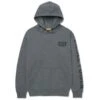 CAT Apparel Sweatshirts: Men's 1090036 10123 Dark Heather Grey Diesel Power Hooded Sweatshirt