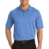 Port Authority Shirts: Men's K525 BL Blue Lake Dry Zone Ottoman Polo