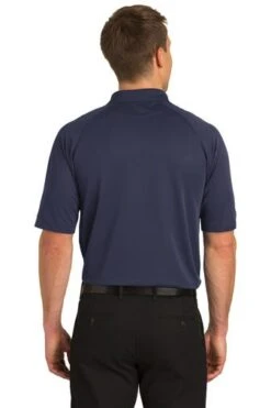Port Authority Shirts: Men's K525 NVY Navy Dry Zone Ottoman Polo -Workingperson Deals Shirts Store 1313 navy 2 k525navymodelback2 337w