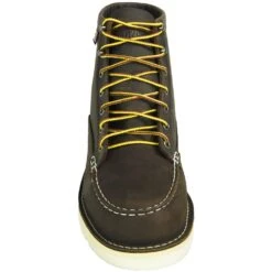 Danner Boots: Men's Brown Moc Toe 15563 Bull Run Soft Toe Work Boots -Workingperson Deals Shirts Store 15563 3 1
