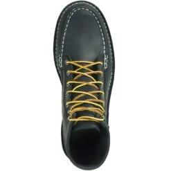 Danner Boots: Men's Black Moc Toe 15568 Bull Run Soft Toe Work Boots -Workingperson Deals Shirts Store 15568 1 1