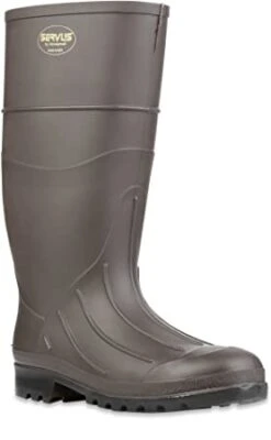 Servus Boots: Men's 18805 Brown Iron Duke Waterproof PVC 15IN Boot 5 Servus Boots: Men's 18805 Brown Iron Duke Waterproof PVC 15IN Boot -Workingperson Deals Shirts Store 18805
