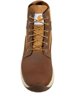 Carhartt Boots: Men's FA5015-M Brown Leather And Nylon Force 5-Inch Soft Toe Sneaker Boot -Workingperson Deals Shirts Store 2000340555 200 p4