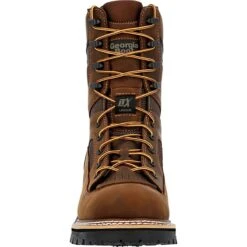 Georgia Boots: Men's GB00617 Brown Composite Toe 9" Waterproof LTX Logger Work Boot -Workingperson Deals Shirts Store 20221230082109 dd5ed0d3 meedit