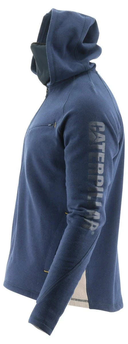 CAT Apparel: Men's 2910489 10118 Detroit Blue Viraloff Hooded Sweatshirt 6 CAT Apparel: Men's 2910489 10118 Detroit Blue Viraloff Hooded Sweatshirt - Image 6