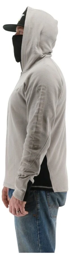 CAT Apparel: Men's 2910489 12670 Drizzle Viraloff Hooded Sweatshirt -Workingperson Deals Shirts Store 2910489 12670 1