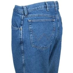 Wrangler Jeans: Men's 33213 SW Stone Washed Insulated Jeans -Workingperson Deals Shirts Store 33213sw wranglerl 01 1