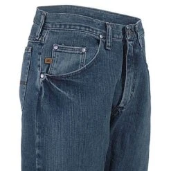 Wrangler 20X Jeans: Men's Vintage Midnight 33MWX VM No. 33 Extreme Relaxed Straight Leg Jeans -Workingperson Deals Shirts Store 33mwxvm 20xr 01