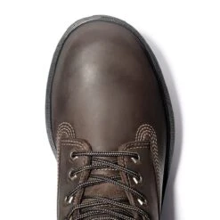 Timberland PRO Boots: Men's 38021 Brown Waterproof EH 6" Steel Toe Boots -Workingperson Deals Shirts Store 38021 1edit