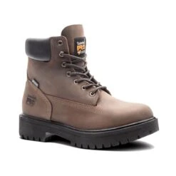Timberland PRO Boots: Men's 38021 Brown Waterproof EH 6" Steel Toe Boots