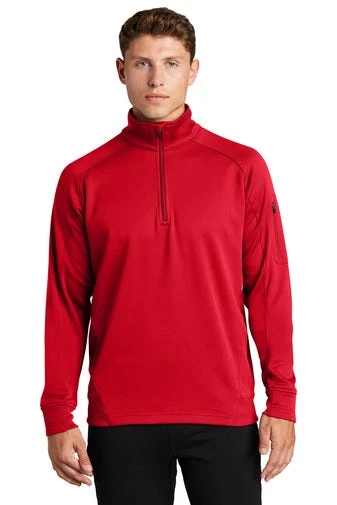 Sport-Tek Sweatshirts: Men's F247 RED True Red Tech Fleece 1/4-Zip Pullover 1 Sport-Tek Sweatshirts: Men's F247 RED True Red Tech Fleece 1/4-Zip Pullover
