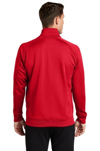 Sport-Tek Sweatshirts: Men's F247 RED True Red Tech Fleece 1/4-Zip Pullover 4 Sport-Tek Sweatshirts: Men's F247 RED True Red Tech Fleece 1/4-Zip Pullover - Image 4