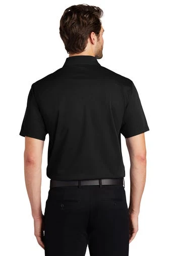 Port Authority Shirts: Men's K527 BLK Black Tech Pique Polo 4 Port Authority Shirts: Men's K527 BLK Black Tech Pique Polo - Image 4