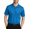 Port Authority Shirts: Men's K527 VB Vivid Blue Tech Pique Polo
