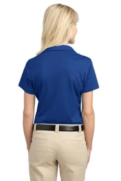 Port Authority Shirts: Women's L527 BR Bright Royal Ladies Tech Pique Polo -Workingperson Deals Shirts Store 4725 brightroyal 2 l527brightroyalmodelback 1200w