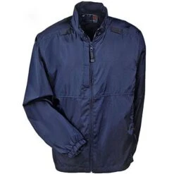 5.11 Tactical Jackets: Men's Navy Blue Packable Nylon Jacket 48035 724 -Workingperson Deals Shirts Store 48035 724dny 5.11f 01
