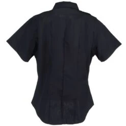5.11 Tactical Shirts: Women's Twill 61158 750 Midnight Navy Short Sleeve Shirt -Workingperson Deals Shirts Store 5.11 61158 750 b 01