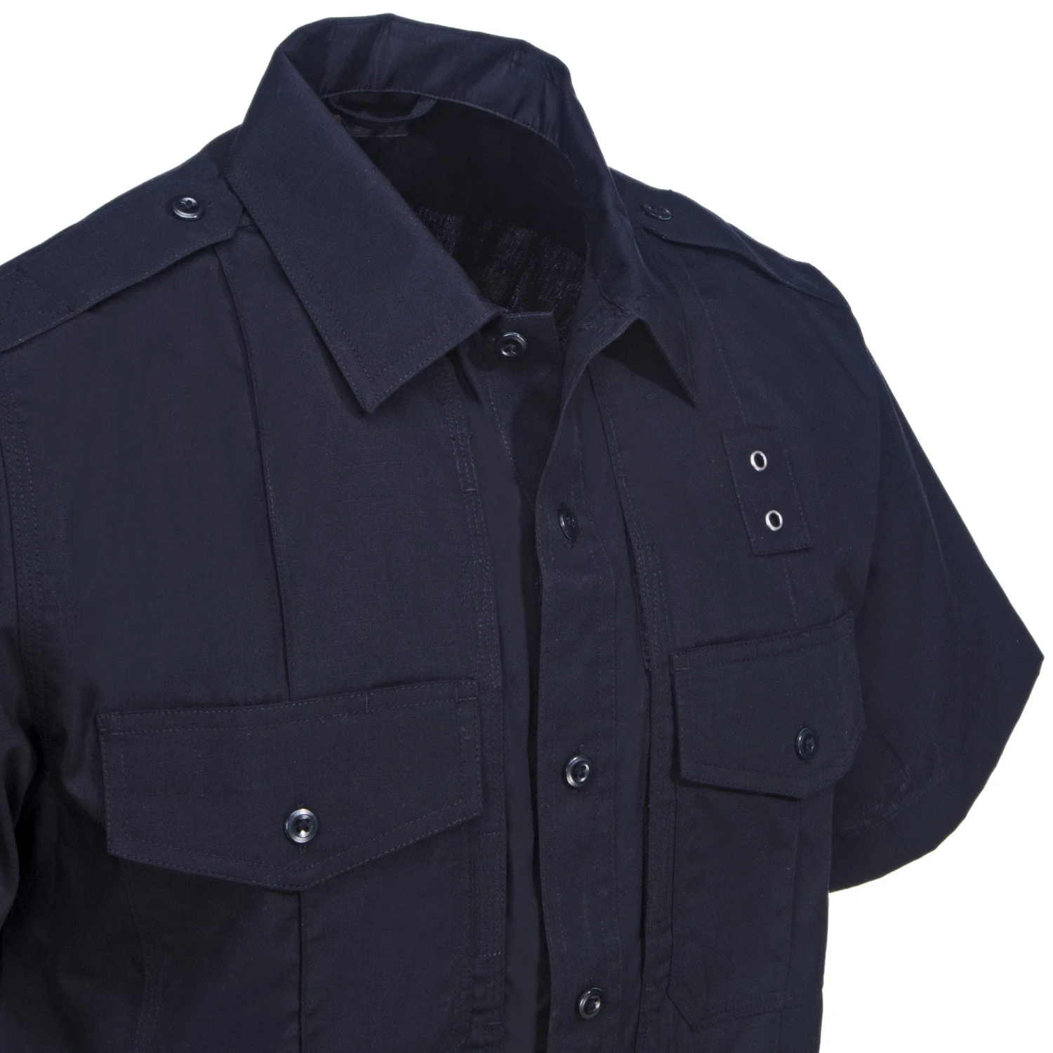 5.11 Tactical Shirts: Men's 71168 750 Midnight Navy Class B PDU Taclite Button Down Short Sleeve Shirt 1 5.11 Tactical Shirts: Men's 71168 750 Midnight Navy Class B PDU Taclite Button Down Short Sleeve Shirt
