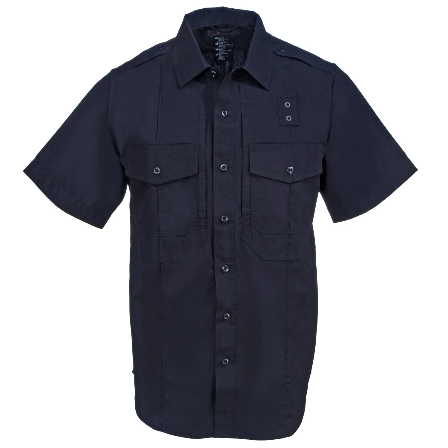 5.11 Tactical Shirts: Men's 71168 750 Midnight Navy Class B PDU Taclite Button Down Short Sleeve Shirt 2 5.11 Tactical Shirts: Men's 71168 750 Midnight Navy Class B PDU Taclite Button Down Short Sleeve Shirt - Image 2