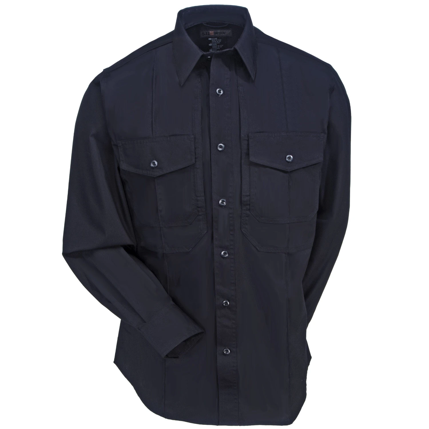 5.11 Tactical Shirts: Men's 72074 750 Midnight Navy Stryke Button Down Long Sleeve Shirt 2 5.11 Tactical Shirts: Men's 72074 750 Midnight Navy Stryke Button Down Long Sleeve Shirt - Image 2