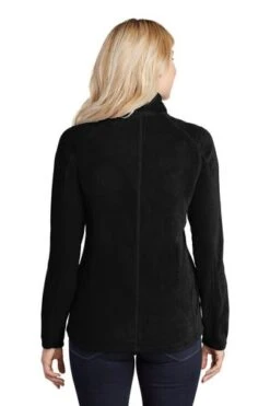 Port Authority Jackets: Women's L223 BLK Black Microfleece Jacket 7 Port Authority Jackets: Women's L223 BLK Black Microfleece Jacket -Workingperson Deals Shirts Store 5088 black 2 l223blackmodelback4 337w