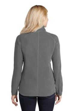 Port Authority Jackets: Women's L223 PG Pearl Grey Microfleece Jacket -Workingperson Deals Shirts Store 5088 pearlgrey 2 l223pearlgreymodelback4 337w