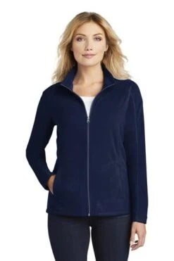 Port Authority Jackets: Women's L223 TN True Navy Microfleece Jacket 5 Port Authority Jackets: Women's L223 TN True Navy Microfleece Jacket -Workingperson Deals Shirts Store 5088 truenavy 1 l223truenavymodelfront4 337w