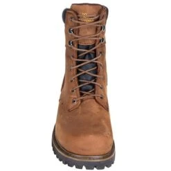 Chippewa Boots: Men's Steel Toe 55026 EH 8 Inch Logger Work Boots -Workingperson Deals Shirts Store 55025 chippewaf 01