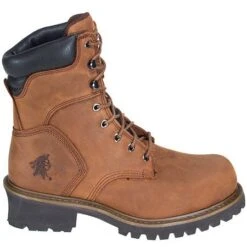 Chippewa Boots: Men's Steel Toe 55025 Brown Insulated EH Work Boots -Workingperson Deals Shirts Store 55025 chippewao 01 1