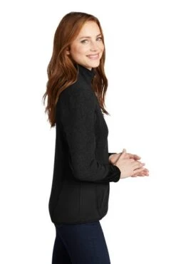 Port Authority Jackets: Women's L227 BLK Black R-Tek Pro Fleece Full Zip Jacket 6 Port Authority Jackets: Women's L227 BLK Black R-Tek Pro Fleece Full Zip Jacket -Workingperson Deals Shirts Store 5519 blkblk 3 l227blkblkmodelside1 337w