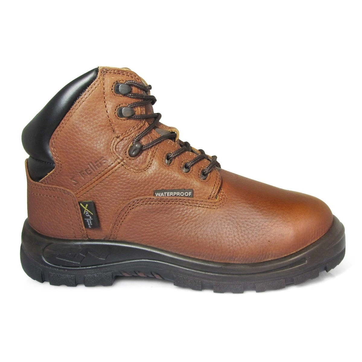 Genuine Grip Boots: Men's 6071 Brown Composite Toe Poseidon Metatarsal Guard EH Work Boot 5 Genuine Grip Boots: Men's 6071 Brown Composite Toe Poseidon Metatarsal Guard EH Work Boot - Image 5