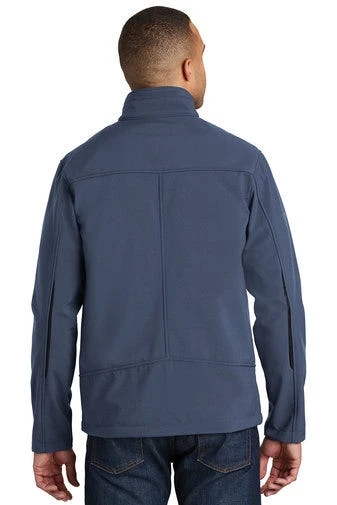Port Authority Jackets: Men's J324 DBN Dress Blue Navy Welded Soft Shell Water Resistant Jacket 4 Port Authority Jackets: Men's J324 DBN Dress Blue Navy Welded Soft Shell Water Resistant Jacket - Image 4