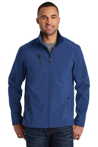Port Authority Jackets: Men's J324 EB Estate Blue Welded Soft Shell Water Resistant Jacket 1 Port Authority Jackets: Men's J324 EB Estate Blue Welded Soft Shell Water Resistant Jacket