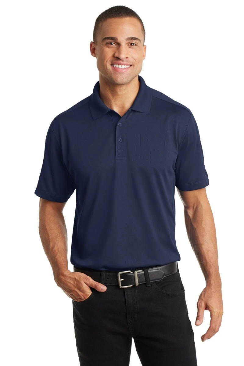 Port Authority Shirts: Men's K569 TB True Blue Diamond Jacquard Polo 1 Port Authority Shirts: Men's K569 TB True Blue Diamond Jacquard Polo