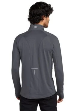 Ogio Shirts: Men's OE335 GGY Gear Grey Endurance Nexus 1/4-Zip Pullover 5 Ogio Shirts: Men's OE335 GGY Gear Grey Endurance Nexus 1/4-Zip Pullover -Workingperson Deals Shirts Store 6671 geargrey 2 oe335geargreymodelback2 337w