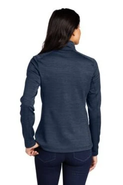 Port Authority Jackets: Women's L231 NVY Navy Digi Stripe Fleece Jacket 7 Port Authority Jackets: Women's L231 NVY Navy Digi Stripe Fleece Jacket -Workingperson Deals Shirts Store 6892 navy 2 l231navymodelback1 337w
