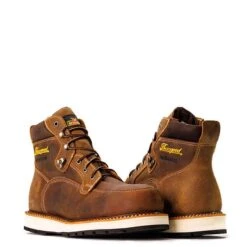 Thorogood Boots: Men's 804 4145 Crazy Horse Composite Toe 6" Iron River Series Wedge Work Boot 7 Thorogood Boots: Men's 804 4145 Crazy Horse Composite Toe 6" Iron River Series Wedge Work Boot -Workingperson Deals Shirts Store 804 4145 3edit