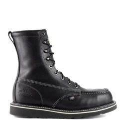 Thorogood Boots: Men's 804 6208 Black Steel Toe 8" American Heritage Midnight Series Work Boot 6 Thorogood Boots: Men's 804 6208 Black Steel Toe 8" American Heritage Midnight Series Work Boot -Workingperson Deals Shirts Store 804 6208 2updated