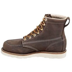 Thorogood Boots: Men's Brown Moc Toe 814-4203 USA Made American Heritage Work Boots -Workingperson Deals Shirts Store 814 4203 thorogoodi 01