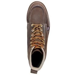 Thorogood Boots: Men's Brown Moc Toe 814-4203 USA Made American Heritage Work Boots -Workingperson Deals Shirts Store 814 4203 thorogoodt 01