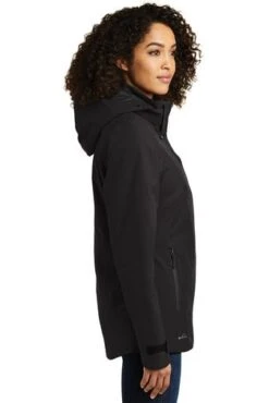 Eddie Bauer Jackets: Women's EB555 BLK Black WeatherEdge Plus Insulated Jacket 8 Eddie Bauer Jackets: Women's EB555 BLK Black WeatherEdge Plus Insulated Jacket -Workingperson Deals Shirts Store 8327 black 3 eb555blackmodelside 337w